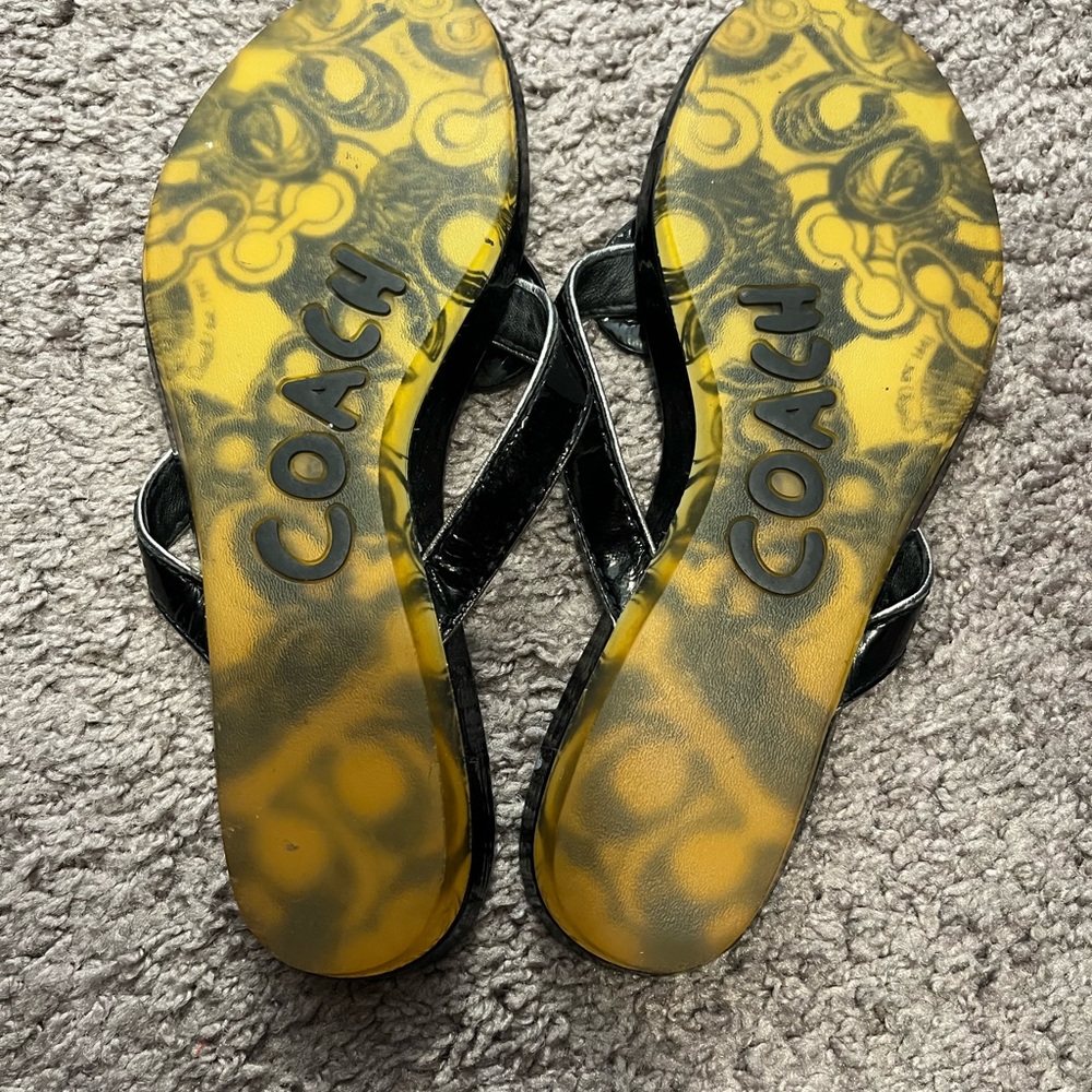 Coach Poppy Flip Flops - Picture 4 of 5